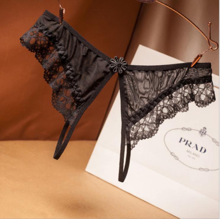 La Belle Fantastique Sexy Lace See-through Panty | One Size | Bridal | Bachelorette - La Belle Fantastique