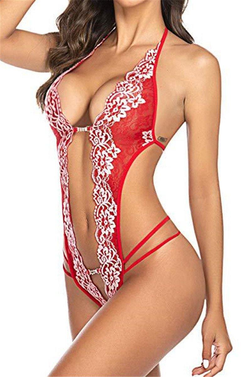 La Belle Fantastique | Sexy lace hollow teddy | Gift for her | Wedding gift | Girlfriend | Female Friend | Bachelorette Party - La Belle Fantastique
