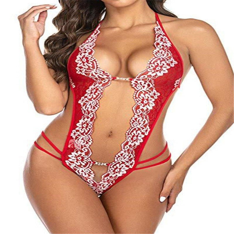 La Belle Fantastique | Sexy lace hollow teddy | Gift for her | Wedding gift | Girlfriend | Female Friend | Bachelorette Party - La Belle Fantastique