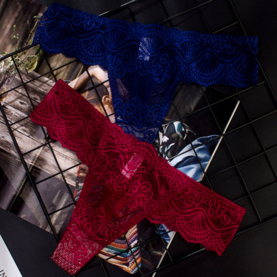 La Belle Fantastique Lace Panty Set, Tanga Panty, Lace Panty Set, Lace Lingerie, Underwear Lace Set