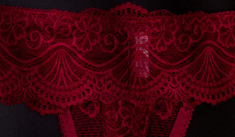 La Belle Fantastique Lace Panty Set, Tanga Panty, Lace Panty Set, Lace Lingerie, Underwear Lace Set