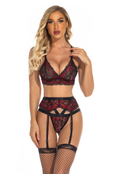 La Belle Fantastique Lovely Sexy Lingerie |Lace Low Cut