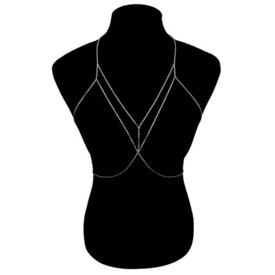 La Belle Fantastique Bralette body chain, body jewelry, layered body chain, gifts for her, sister's gift, mom's gift, daughter's gift