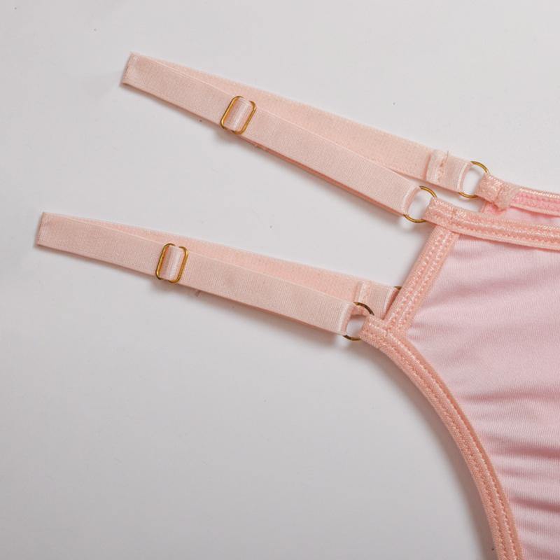 La Belle Fantastique Fleur 2 Pieces Sexy Lingerie Set | Sexy Rose Lace Hollow | See Through Lingerie Bridal |Gift For Her Wedding Gift - La Belle Fantastique