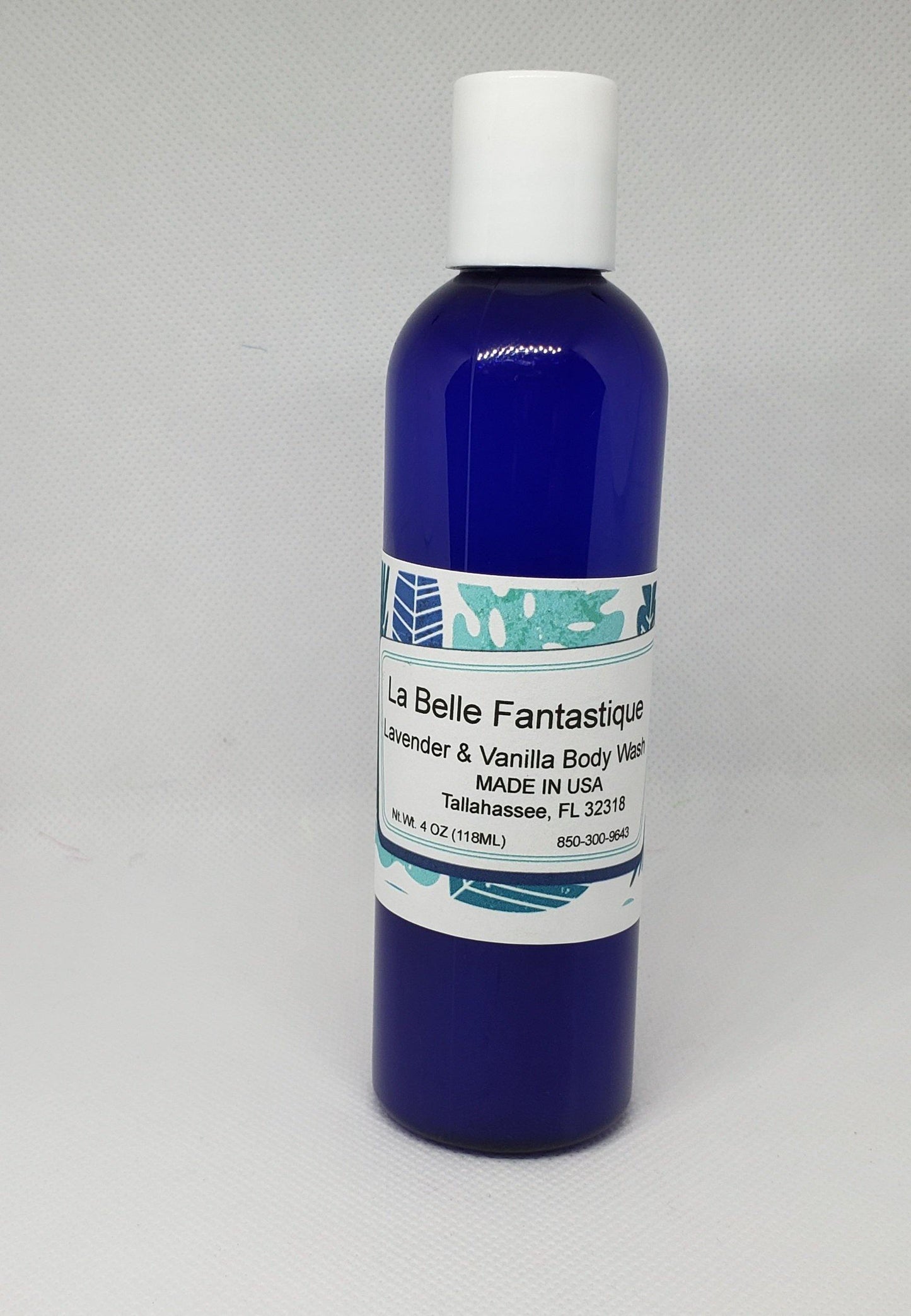 La Belle Fantastique Lavender and Vanilla Body Wash | all natural bath time that is gentle & non toxic, safe for kids children, paraben free 4oz - La Belle Fantastique