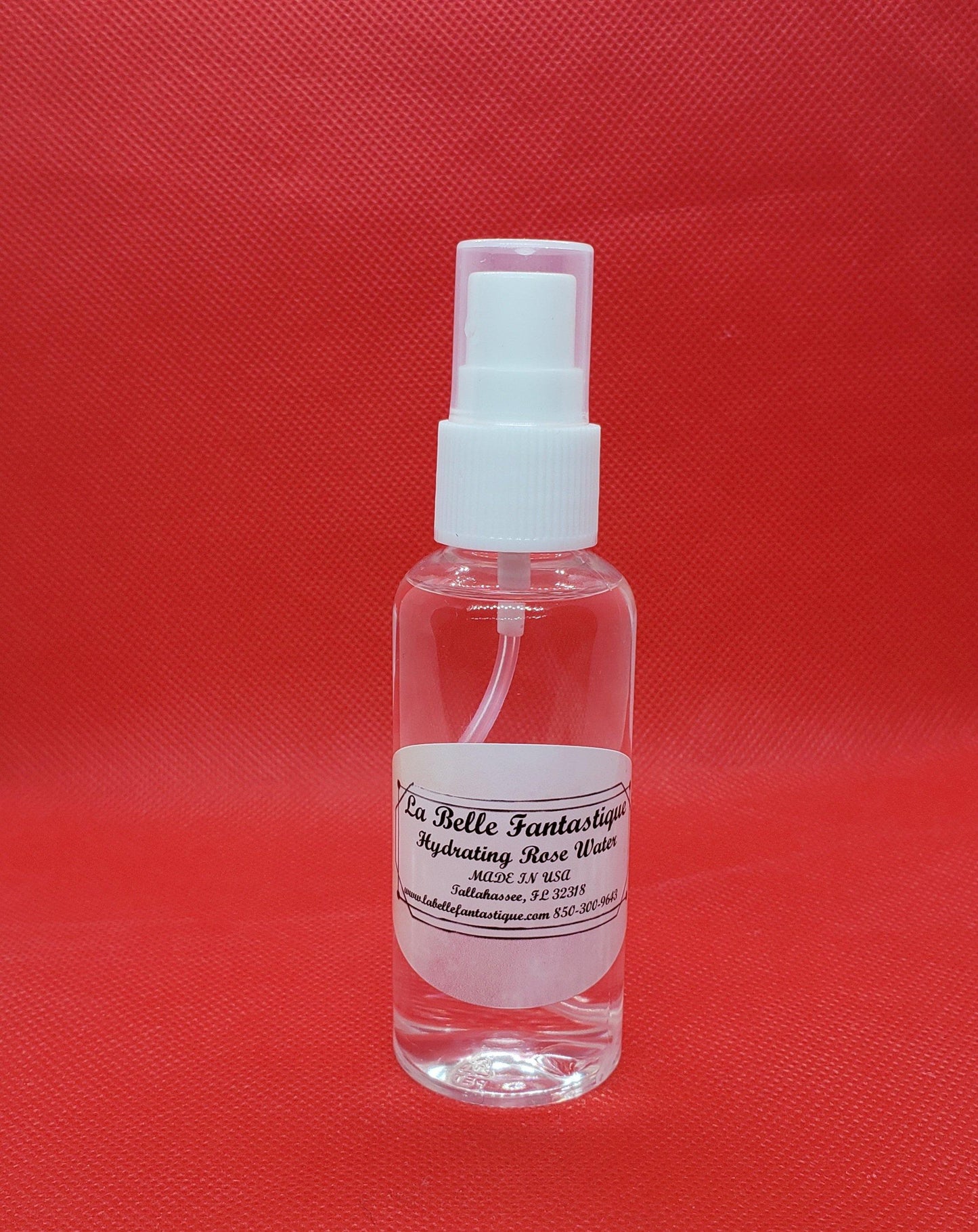 La Belle Fantastique Hydrating Rose Water Natural Toner 4oz | Rose Water Spray | Rosewater Toner | Organic Facial Toner | Rosewater Spray - La Belle Fantastique