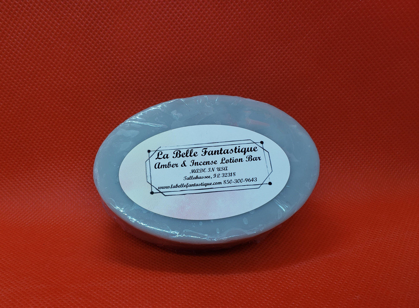 Amber and Incense Lotion Bar