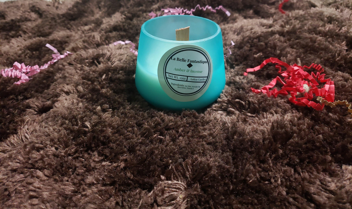 La Belle Fantastique Soy Lotion Candles that melts into warm, Relaxing - La Belle Fantastique