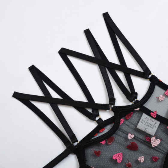 <transcy>Ensemble de lingerie 3 pièces en dentelle La Belle Fantastique | Ensemble de lingerie sexy | Cadeau de mariée | Ensemble de lingerie en dentelle | Ensemble de lingerie noire | Ensemble de lingerie transparente</transcy>