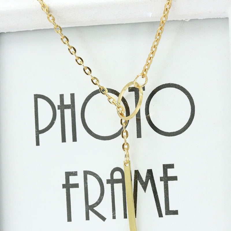 La Belle Fantastique Gold Plated Single Chain, gifts for her, sister's gift, mom's gift, daughter's gift