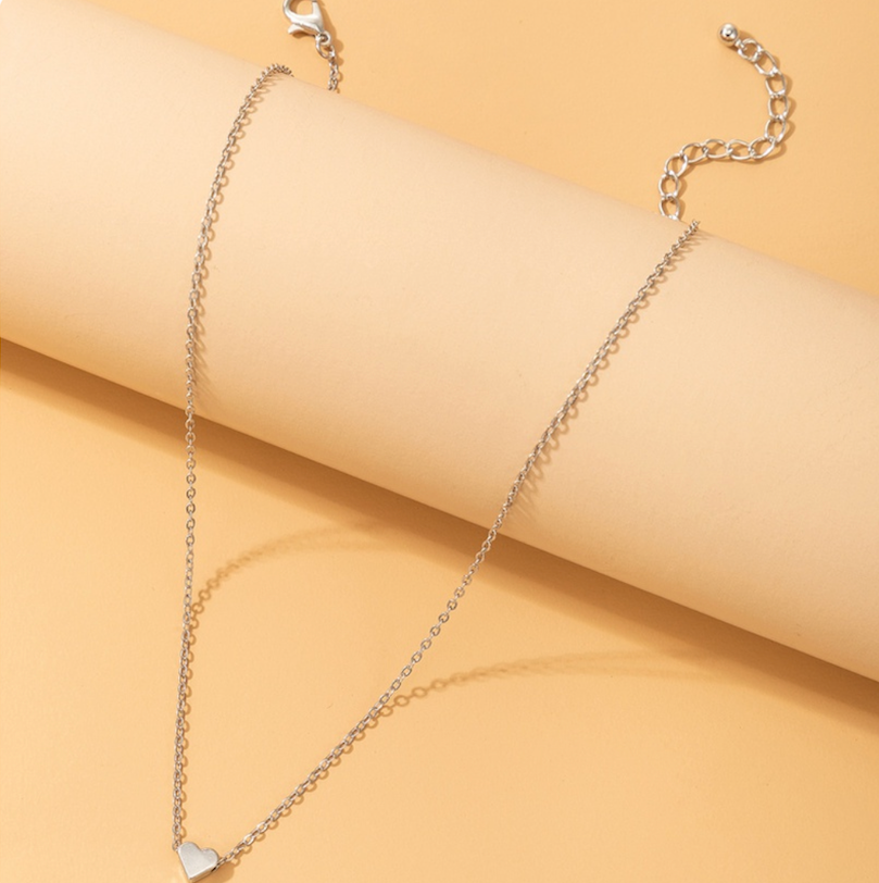 La Belle Fantastique Fashion Female Simple Star Shaped Pendant Fishing Line Clavicle Chain Silver