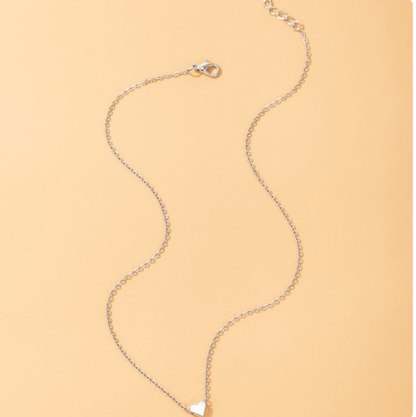 La Belle Fantastique Fashion Female Simple Star Shaped Pendant Fishing Line Clavicle Chain Silver
