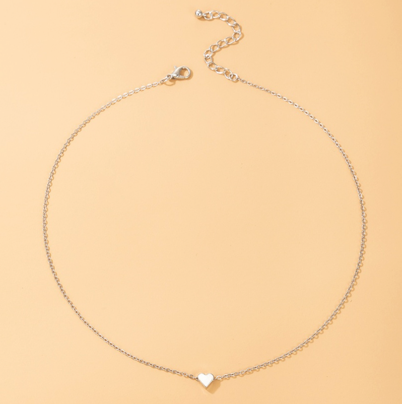 La Belle Fantastique Fashion Female Simple Star Shaped Pendant Fishing Line Clavicle Chain Silver