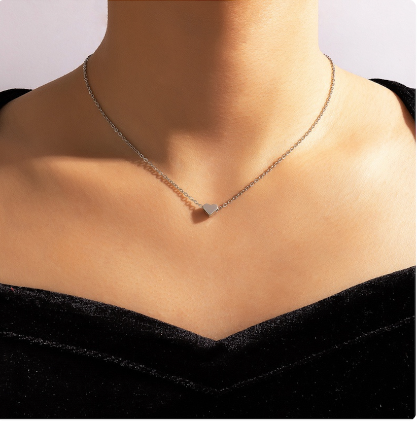 La Belle Fantastique Fashion Female Simple Star Shaped Pendant Fishing Line Clavicle Chain Silver