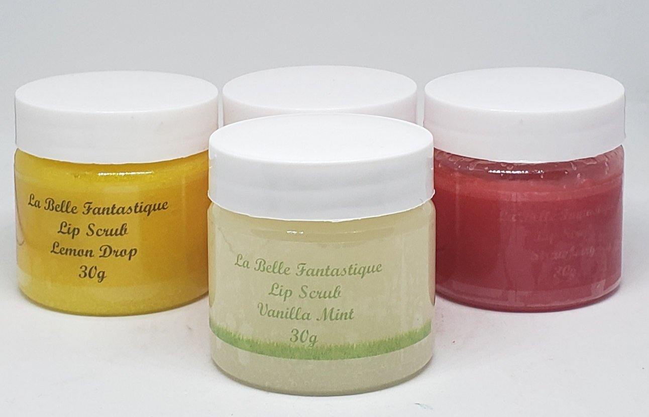 Lip Scrub | Edible Lip Scrub| Lip Exfoliation| Sugar Lip Scrub| Lip Care| Lip Polish | Yummy Lip Scrub - La Belle Fantastique 