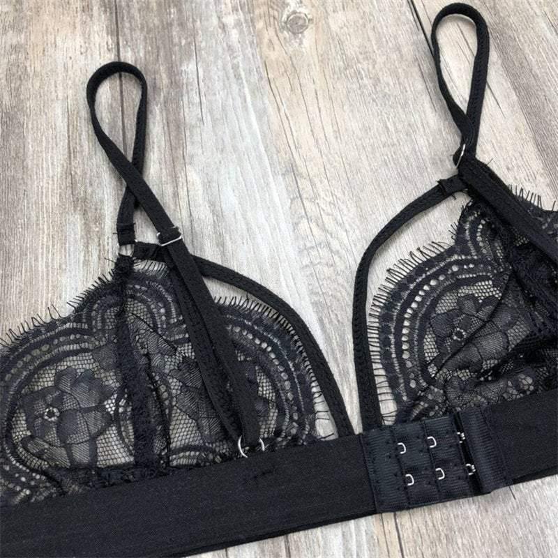 La Belle Fantastique Sweet silk | Lace lingerie | Sexy lingerie,Bride gift | Lace lingerie set | Black lingerie set | Sheer lingerie set - La Belle Fantastique