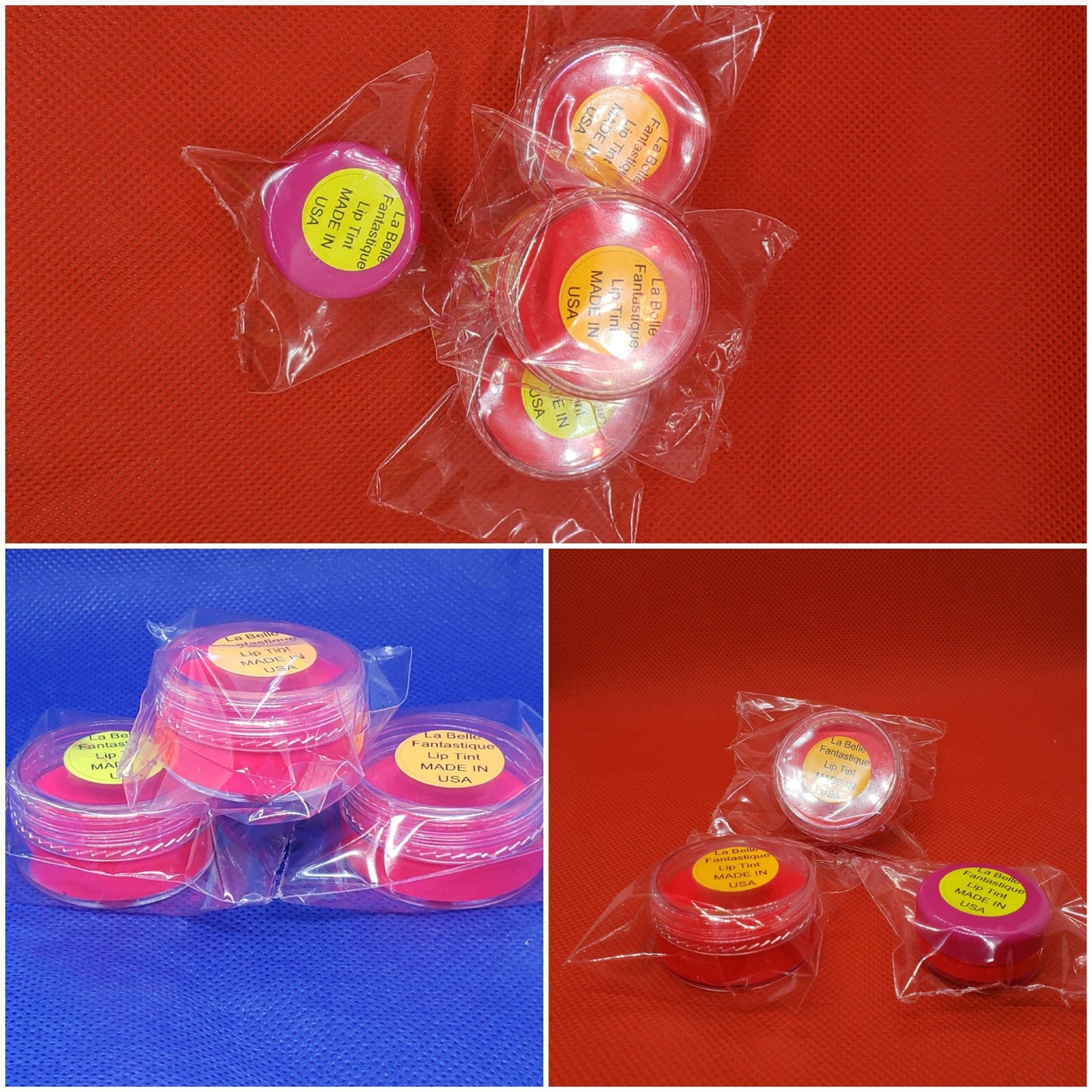 Vegan Lip Tint, Lip Stain, Lipstick, Lip Gloss, Tinted Lip Balm, Lip Color - La Belle Fantastique
