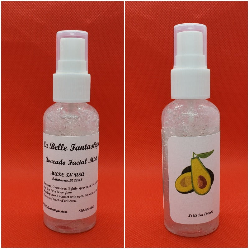 La Belle Fantastique Avocado Facial Cleanser 2oz | Avocado Jelly Mist 2oz