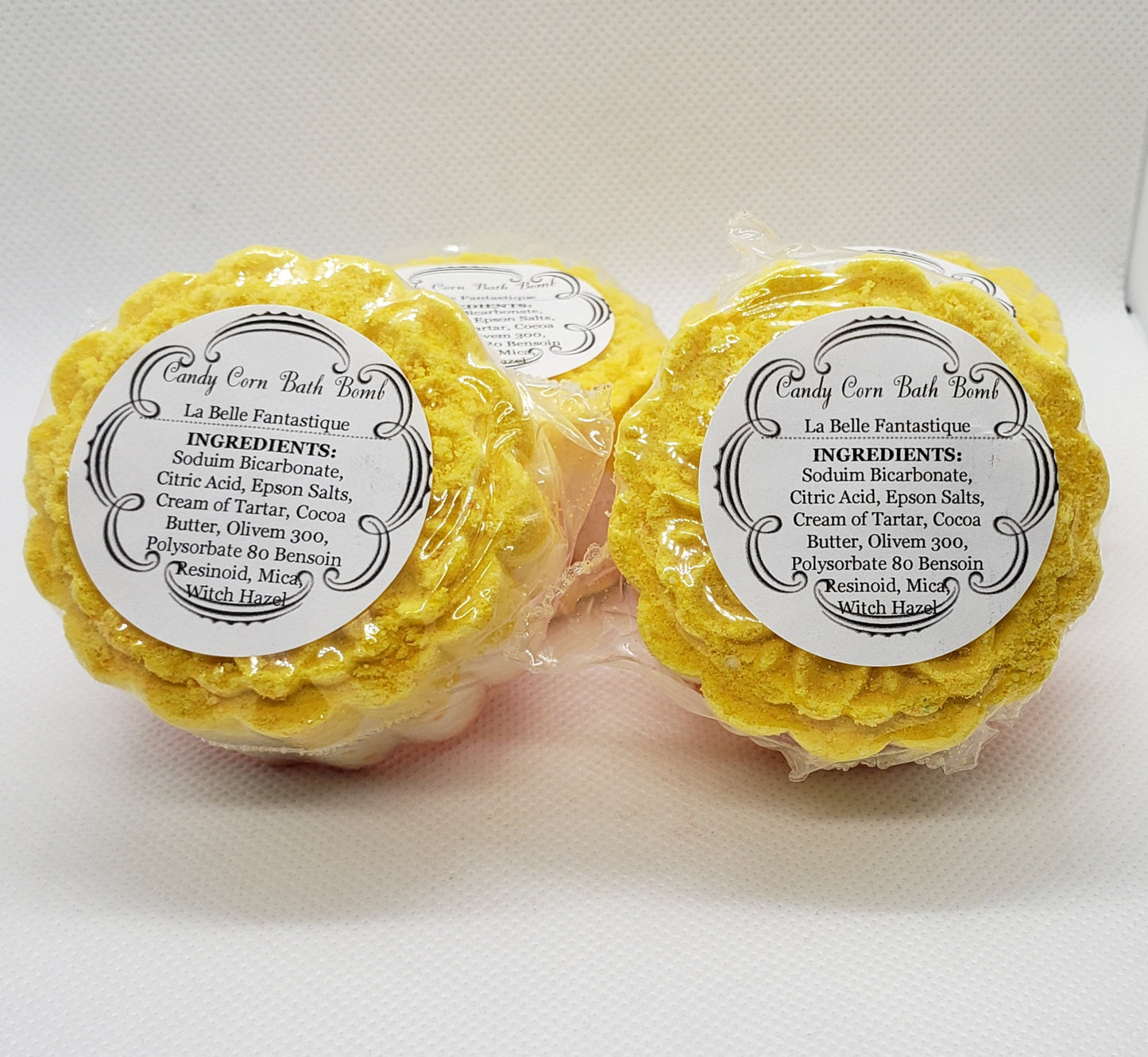 La Belle Fantastique Candy Corn Bath Bomb