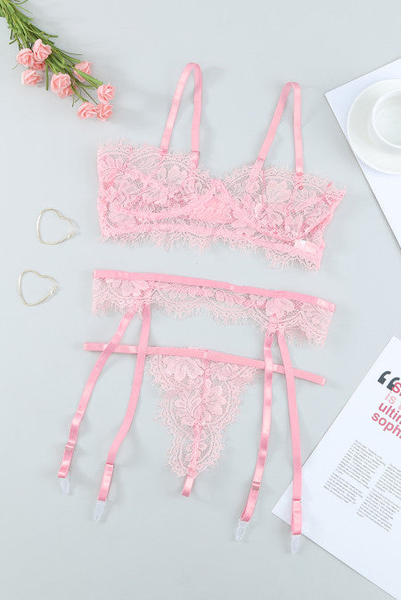 La Belle Fantastique Gianna Pink Sexy Lingerie