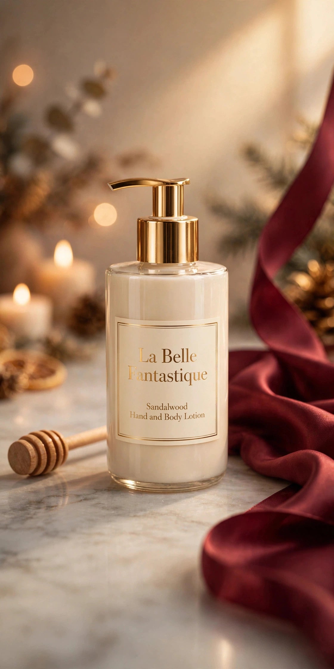 Sandalwood Hand and Body Lotion - La Belle Fantastique