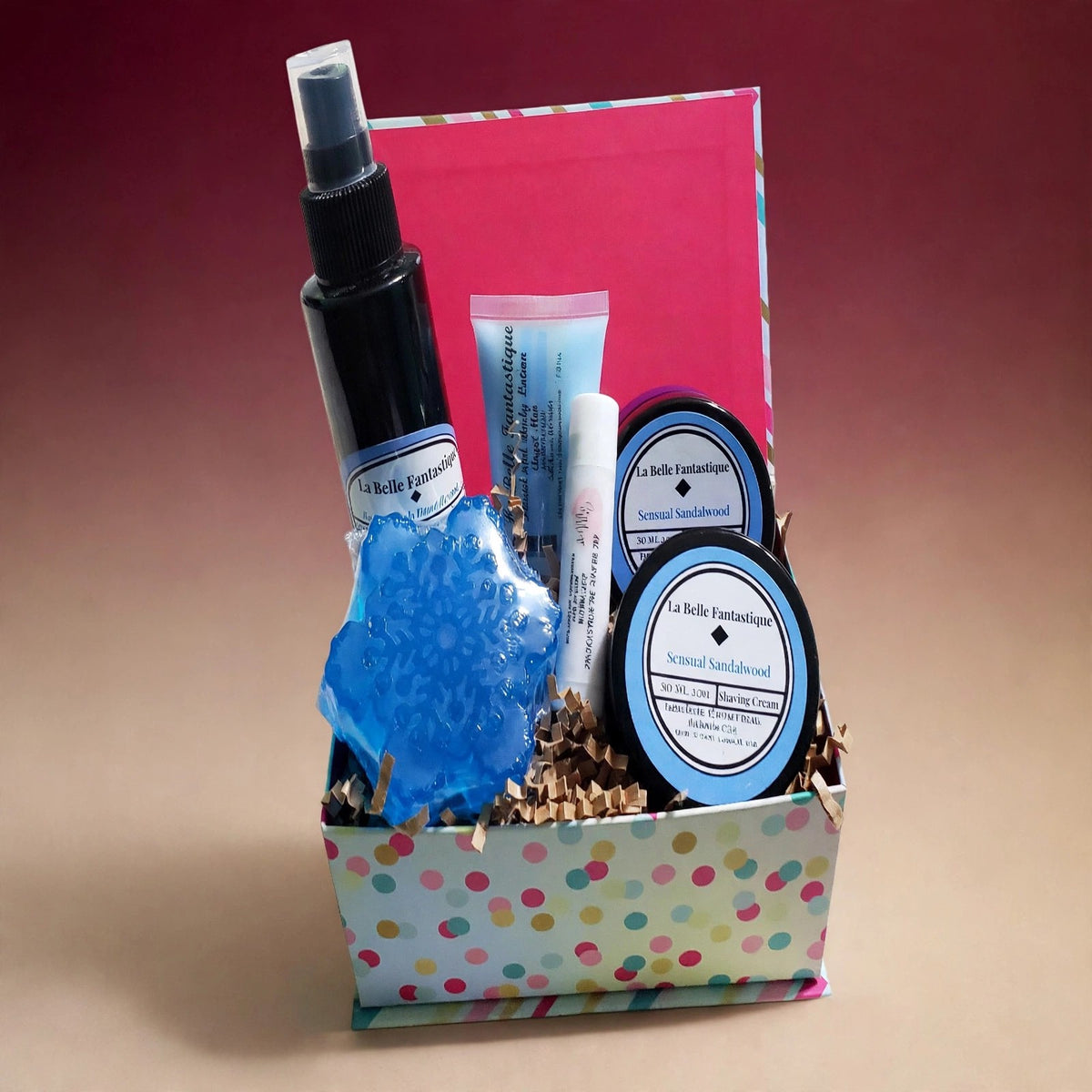 La Belle Fantastique Men's 6 Piece shaving set