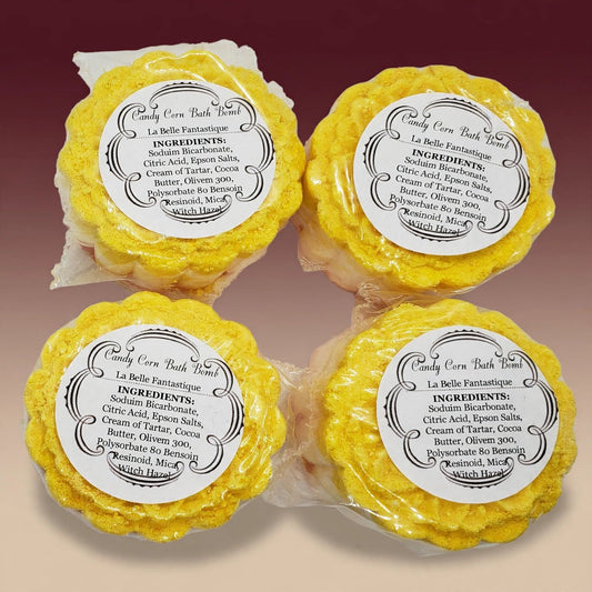 La Belle Fantastique Candy Corn Bath Bomb