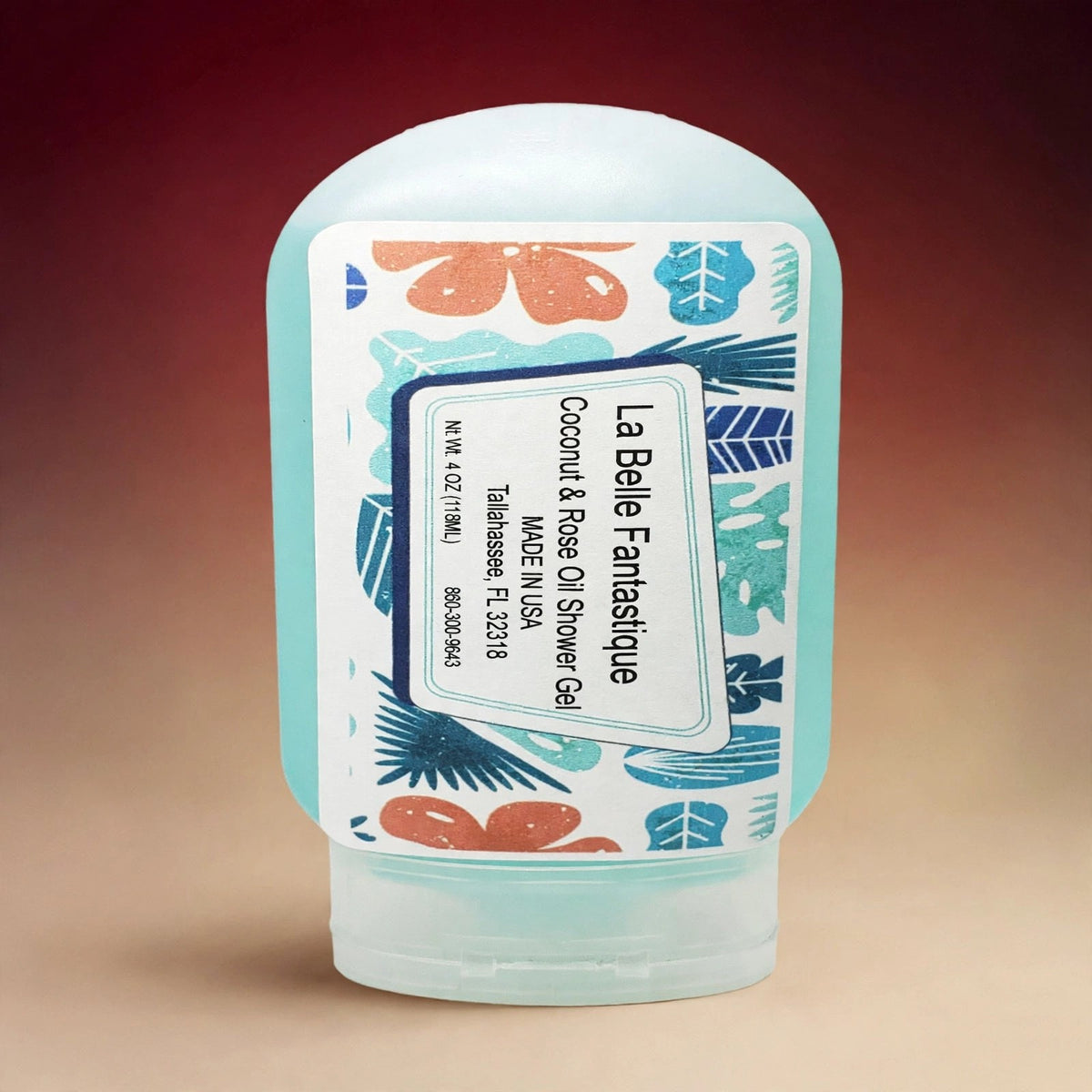 La Belle Fantastique Coconut & Rose Oil Shower Gel