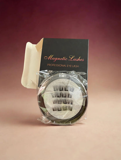 Reusable Magnetic Eyelashes – 4-Pair Set