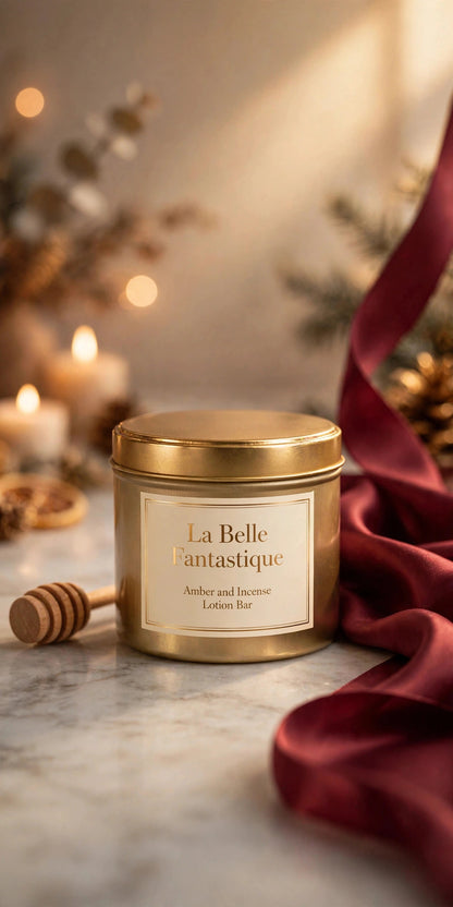 Amber and Incense Lotion Bar - La Belle Fantastique