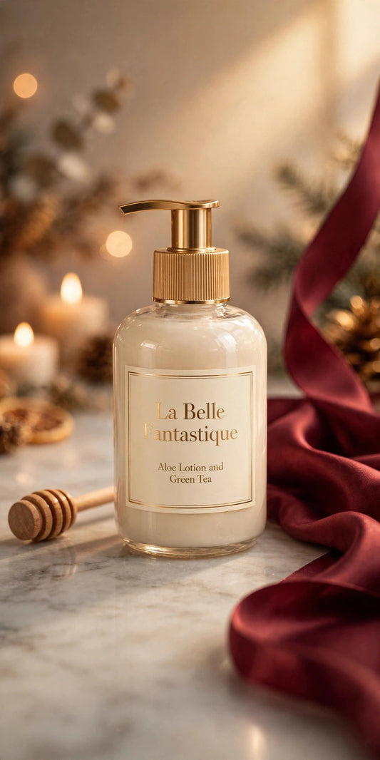 Aloe Lotion and Green Tea - La Belle Fantastique