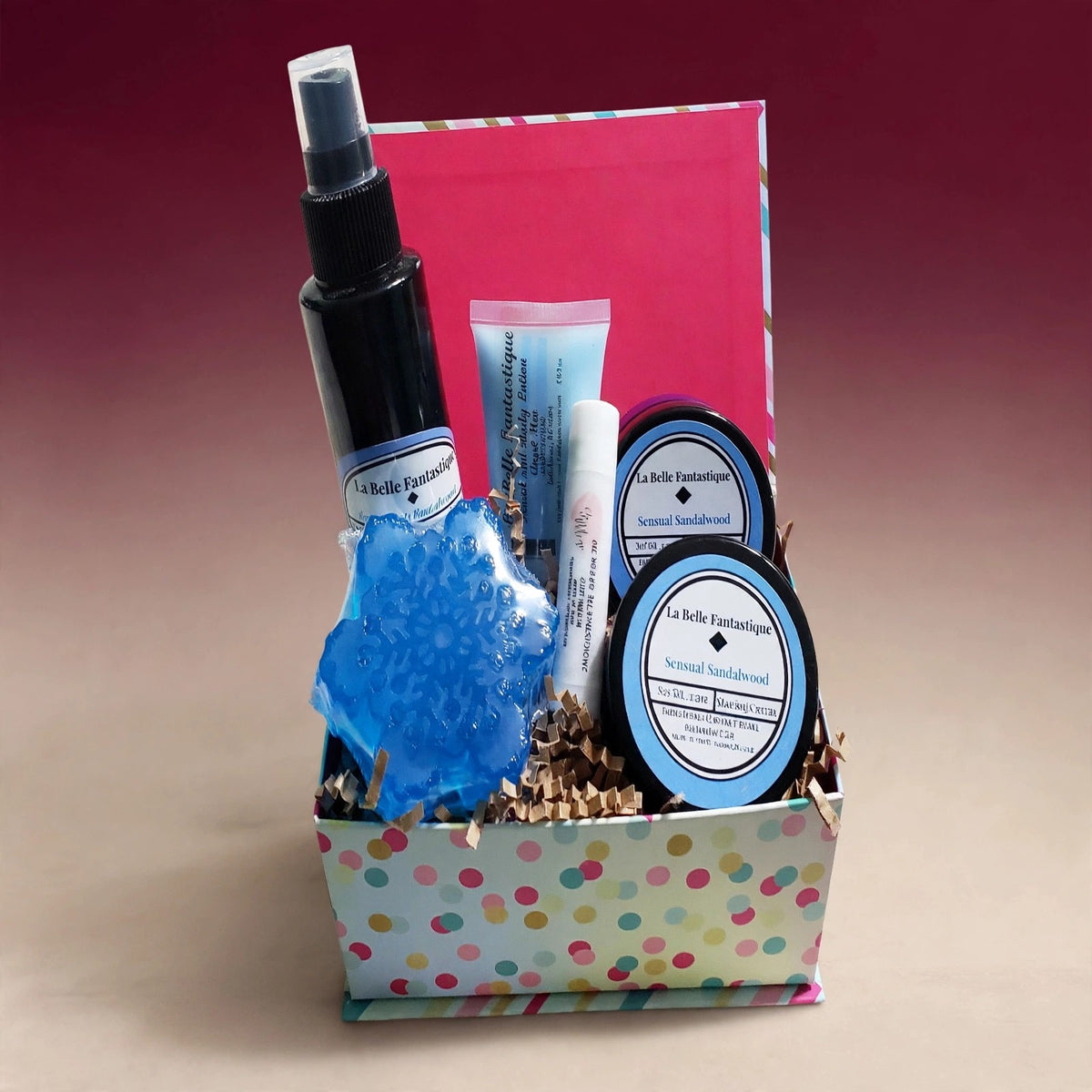 La Belle Fantastique Men's 6 Piece shaving set