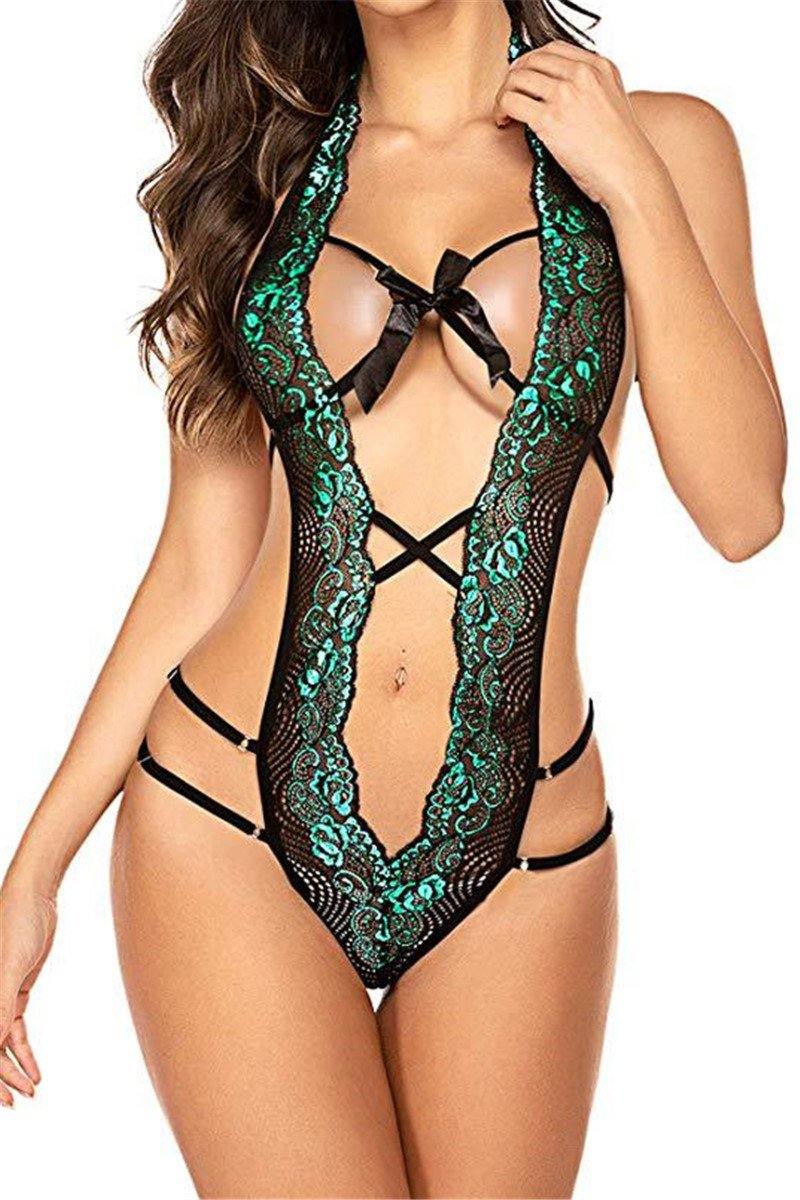 La Belle Fantastique | Sexy lace hollow teddy | Gift for her | Wedding gift | Girlfriend | Female Friend | Bachelorette Party - La Belle Fantastique 