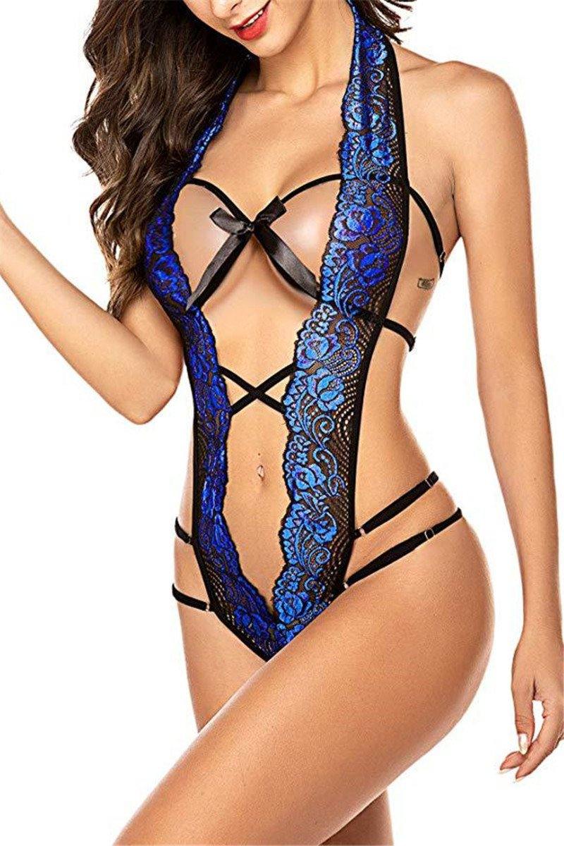 La Belle Fantastique | Sexy lace hollow teddy | Gift for her | Wedding gift | Girlfriend | Female Friend | Bachelorette Party - La Belle Fantastique 