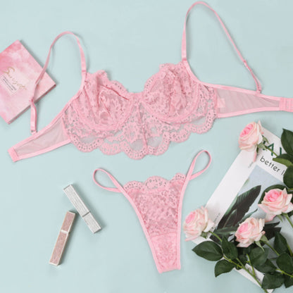 La Belle Fantastique Lulu Sexy Lingerie |Lace Low Cut