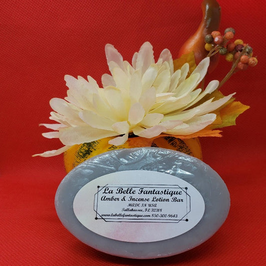 Amber and Incense Lotion Bar