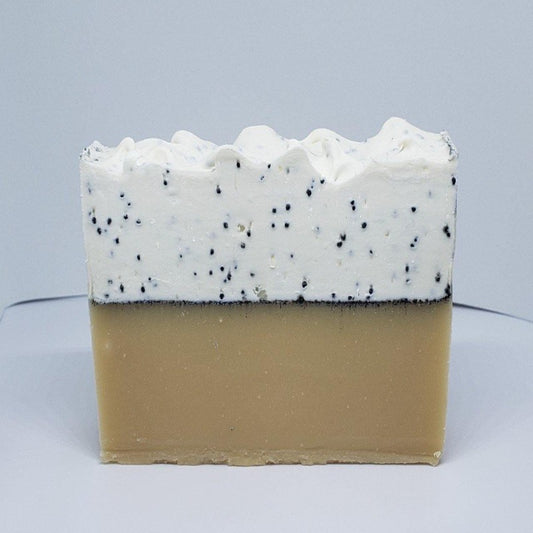 La Belle Fantastique Poppy Seeds Soap | handmade soap | cold process soap | soap | gift soap - La Belle Fantastique 