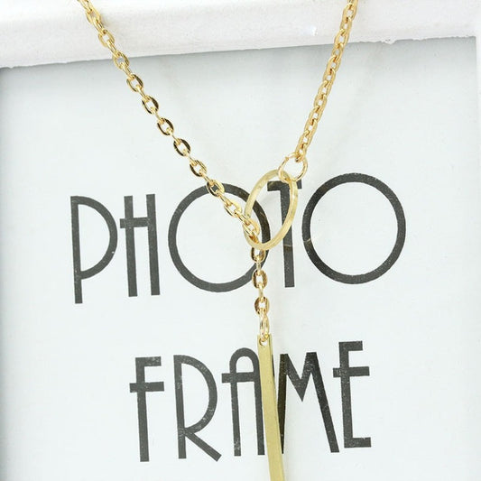La Belle Fantastique Gold Plated Single Chain, gifts for her, sister's gift, mom's gift, daughter's gift