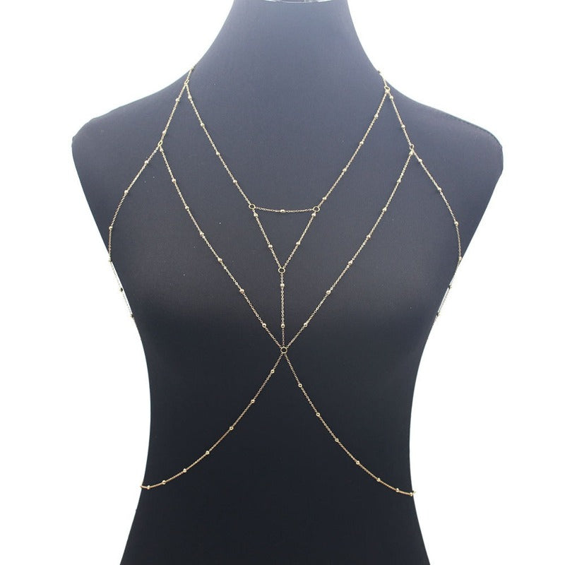 La Belle Fantastique Bralette body chain