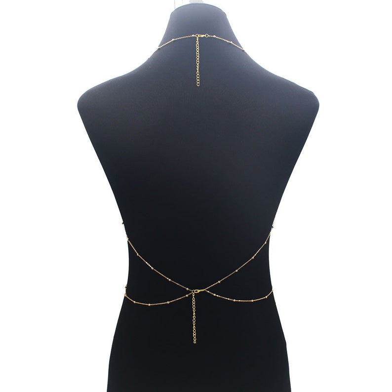 La Belle Fantastique Bralette body chain