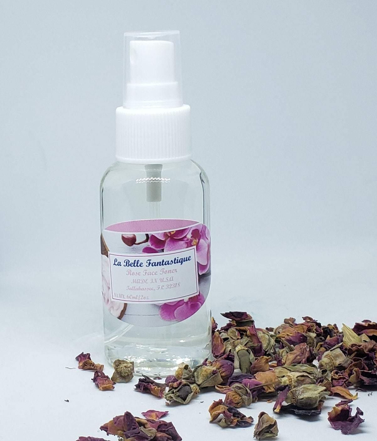 Rose Water Natural Toner |.Rose Water Spray | Rosewater Toner | Organic Facial Toner | Rose Toner | Organic Toner | Rosewater Spray - La Belle Fantastique 