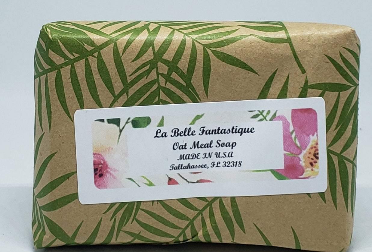 Gentle Oatmeal Soap - Handmade Glycerin Soap - Oatmeal Soap - Soap Gift - Artisan Soap - Soap Bar - Gift for Mom Wife Girlfriend - La Belle Fantastique 