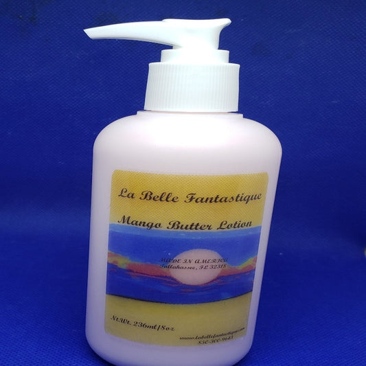 Mango Butter Lotion | Mango Butter Unrefined 100% Pure Rich Care Protective Nourishing Skin Stretch Marks Scars| Natural Body Lotion