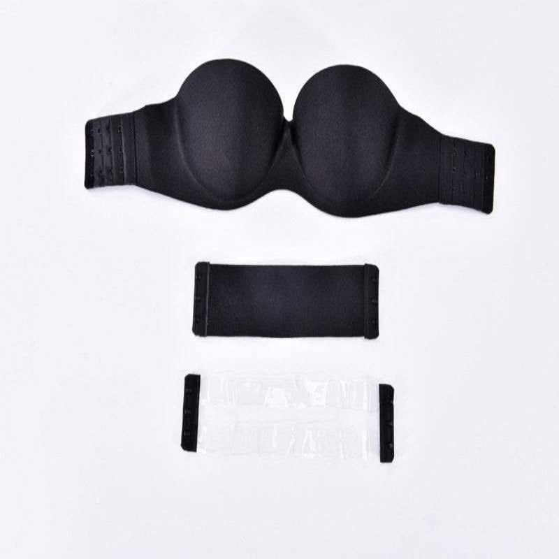 La Belle Fantastique Invisible strap one piece double back strap | Women's Strapless Bra for Large Bust Beauty with Underwire Low Back - La Belle Fantastique 