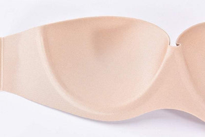 La Belle Fantastique Invisible strap one piece double back strap | Women's Strapless Bra for Large Bust Beauty with Underwire Low Back - La Belle Fantastique 