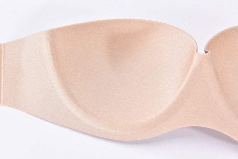 La Belle Fantastique Invisible strap one piece double back strap | Women's Strapless Bra for Large Bust Beauty with Underwire Low Back - La Belle Fantastique 