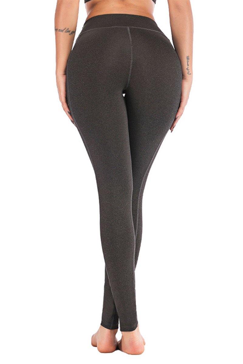 La Belle Fantastique Diva | Pocket tight stretch high waist soft yoga pants sport leggings - La Belle Fantastique 