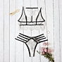 La Belle Fantastique Blissfrill 2 Pieces Sexy Lingerie Set | Gray See Through Lingerie Bridal | Personalized Gift For Her Wedding Gift