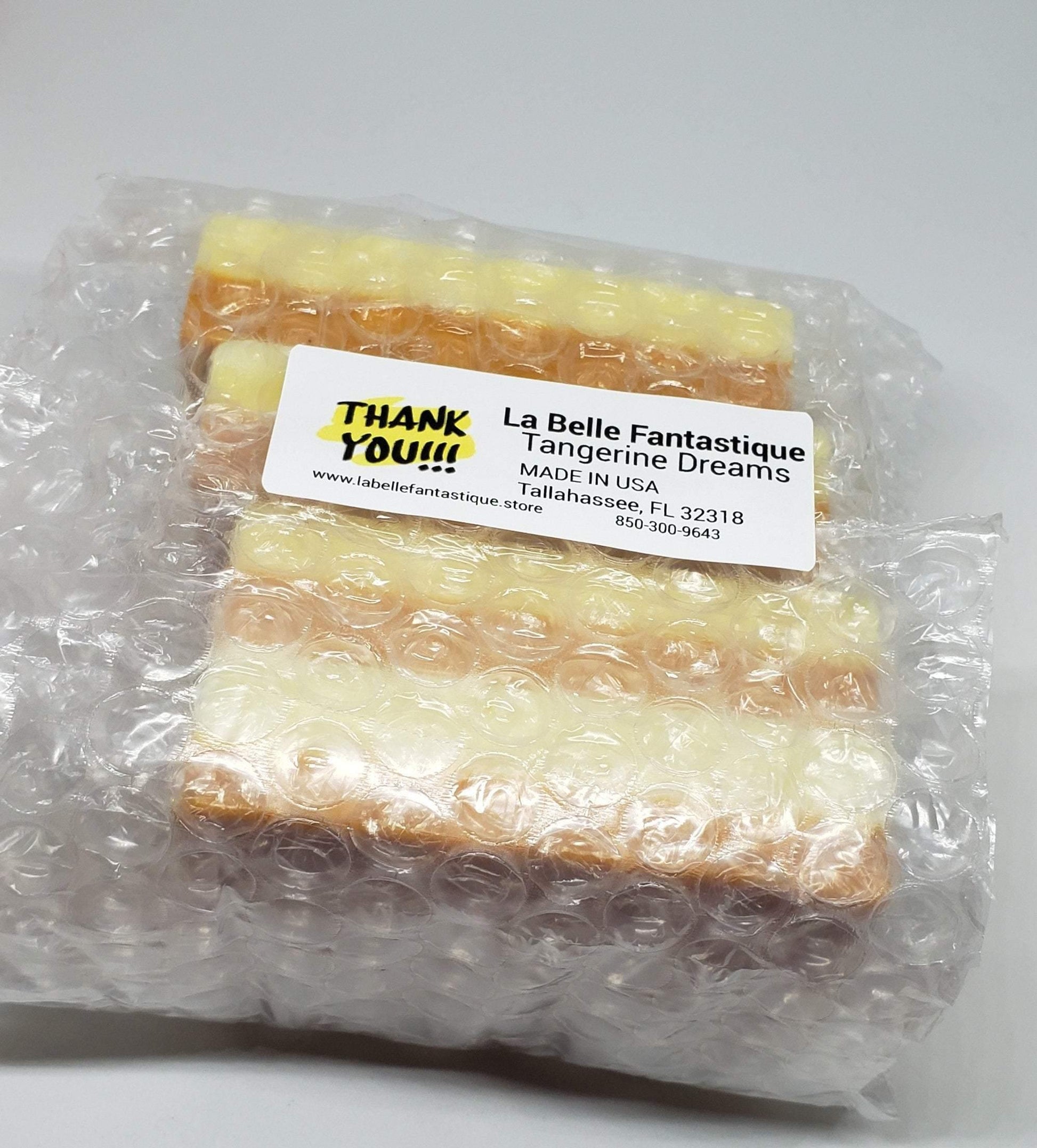 Tangerine Dream Goat Milk Soap - La Belle Fantastique 