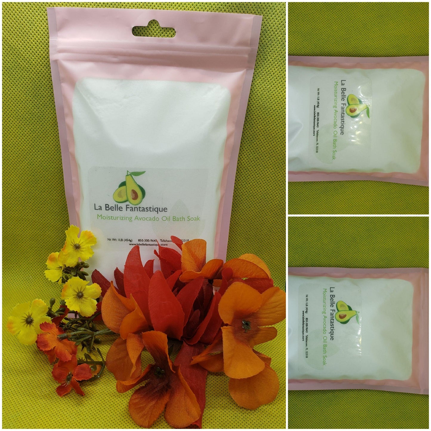 La Belle Fantastique Moisturizing Avocado Oil Bath Soak 454G - La Belle Fantastique 